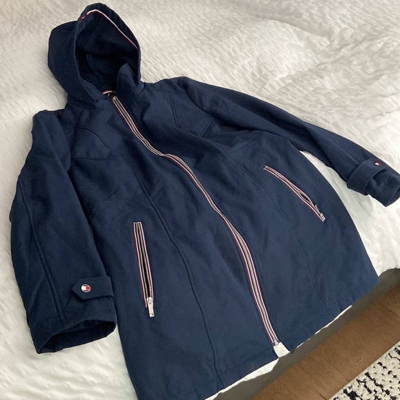 Tommy Hilfiger Jackets & Blazers - Navy TOMMY HILFIGER a ladies coat size L
